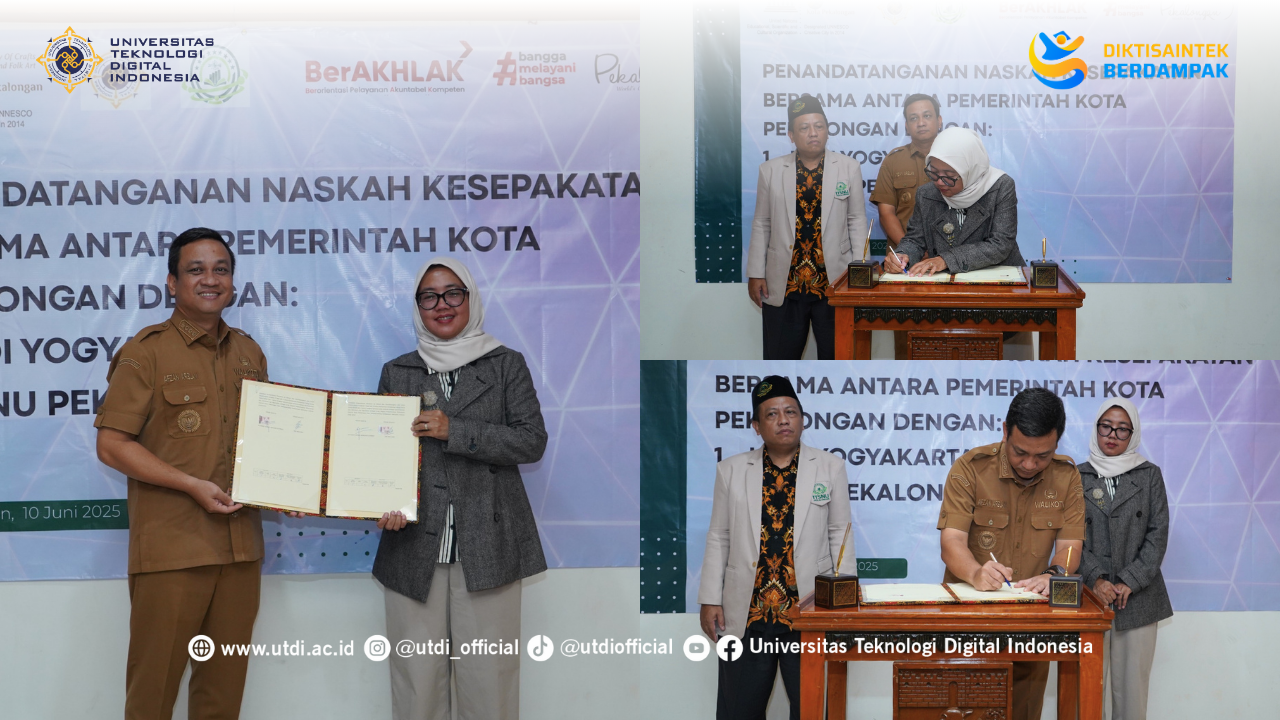 UTDI Jalin Kerja Sama Strategis dengan Pemerintah Daerah Pekalongan untuk Pengembangan SDM dan Teknologi Digital