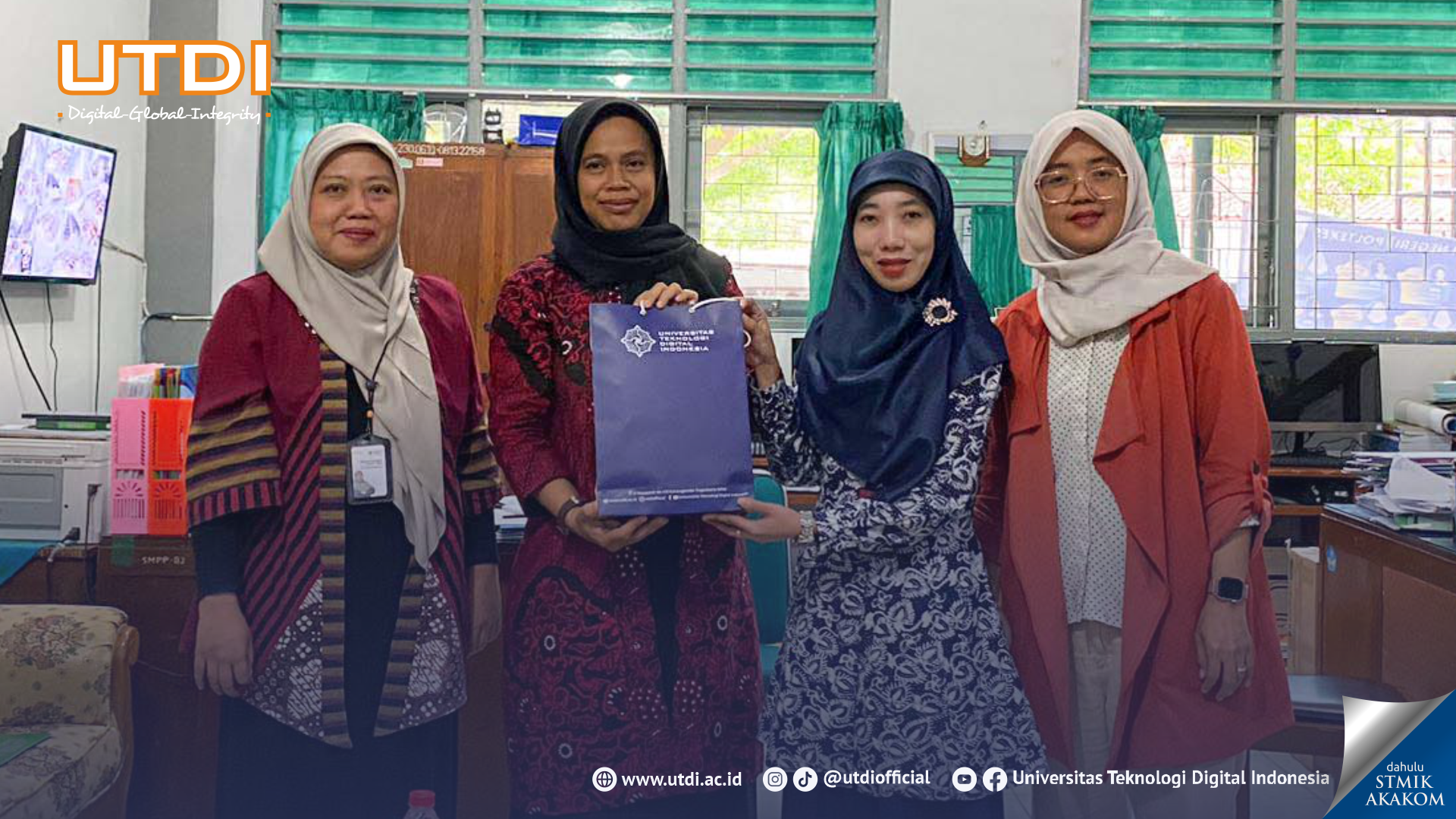 3 Dosen UTDI Jadi Pemateri Artificial Intelligance (AI) di SMA N 2 Bantul