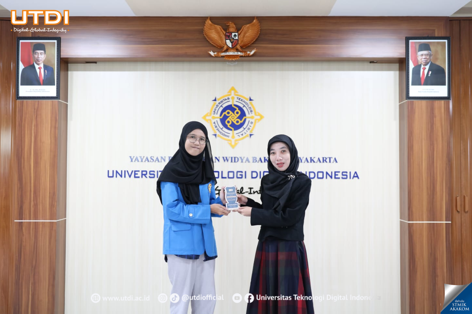 PELEPASAN MAHASISWA PROGRAM PERTUKARAN MAHASISWA MERDEKA (PMM) DARI UNIVERSITAS PAMULANG di UNIVERSITAS TEKNOLOGI DIGITAL INDONESIA