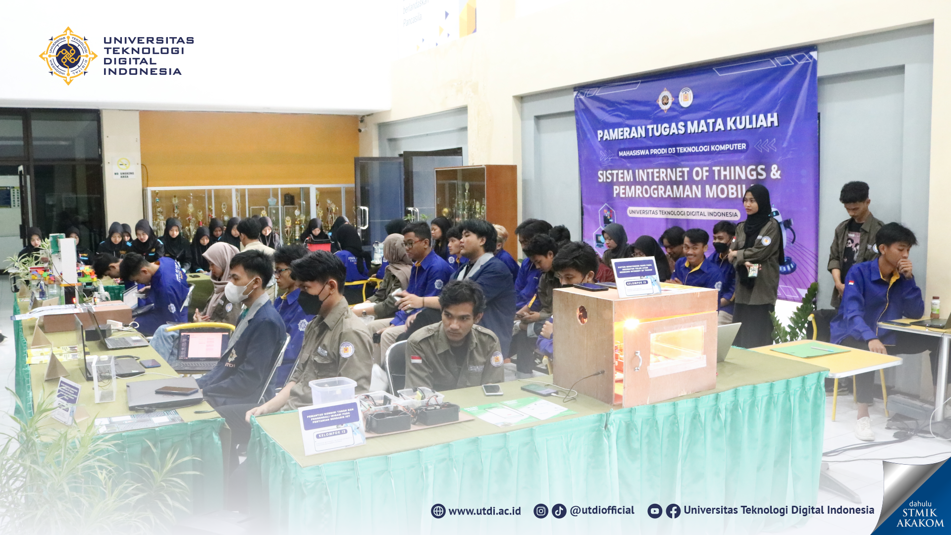 UTDI Menggelar Pameran Tugas Mata Kuliah