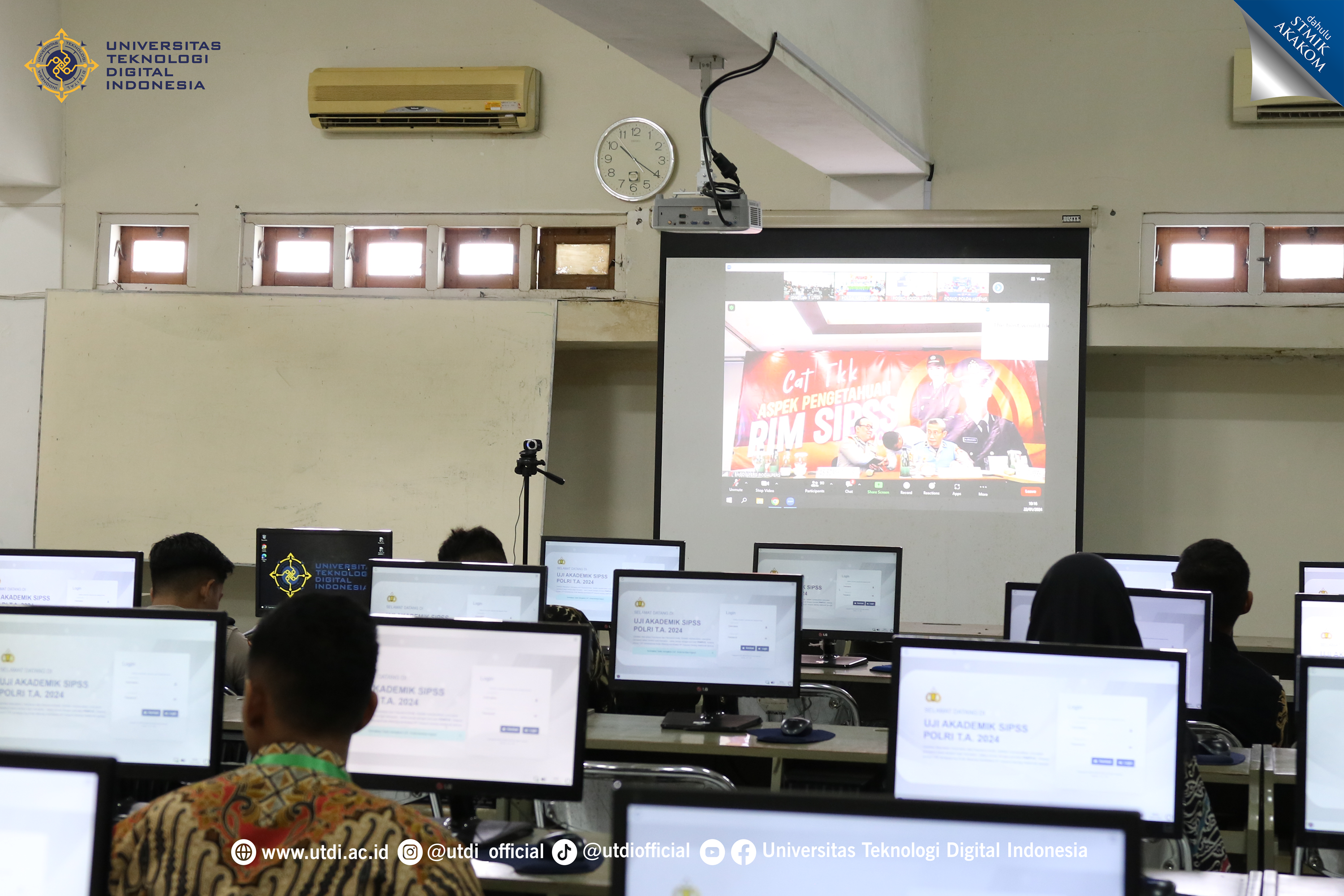 Biro SDM Polda DIY Gelar Tes Kompetensi Keahlian SIPSS T.A 2024 di UTDI