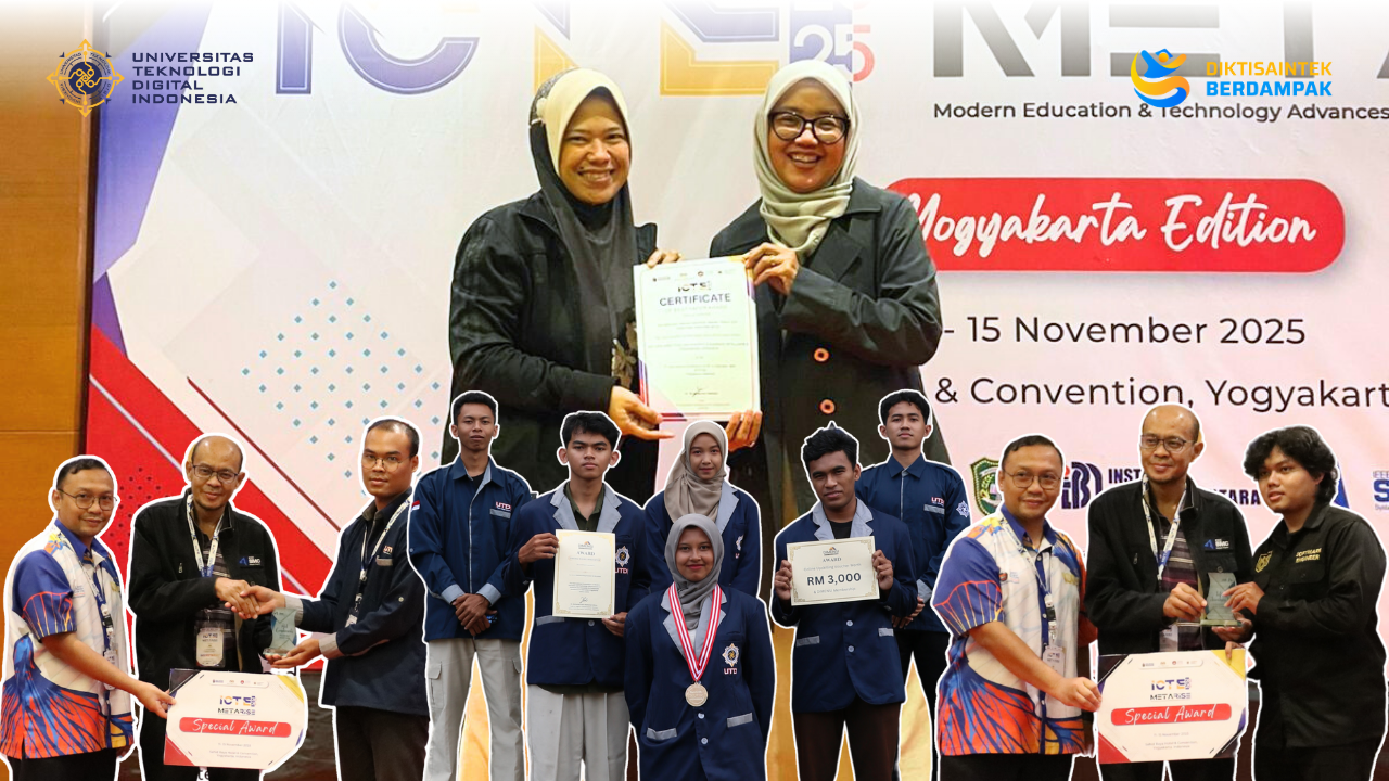 UTDI Meraih Prestasi Internasional di METARISE 2025 dan ICTE 2025