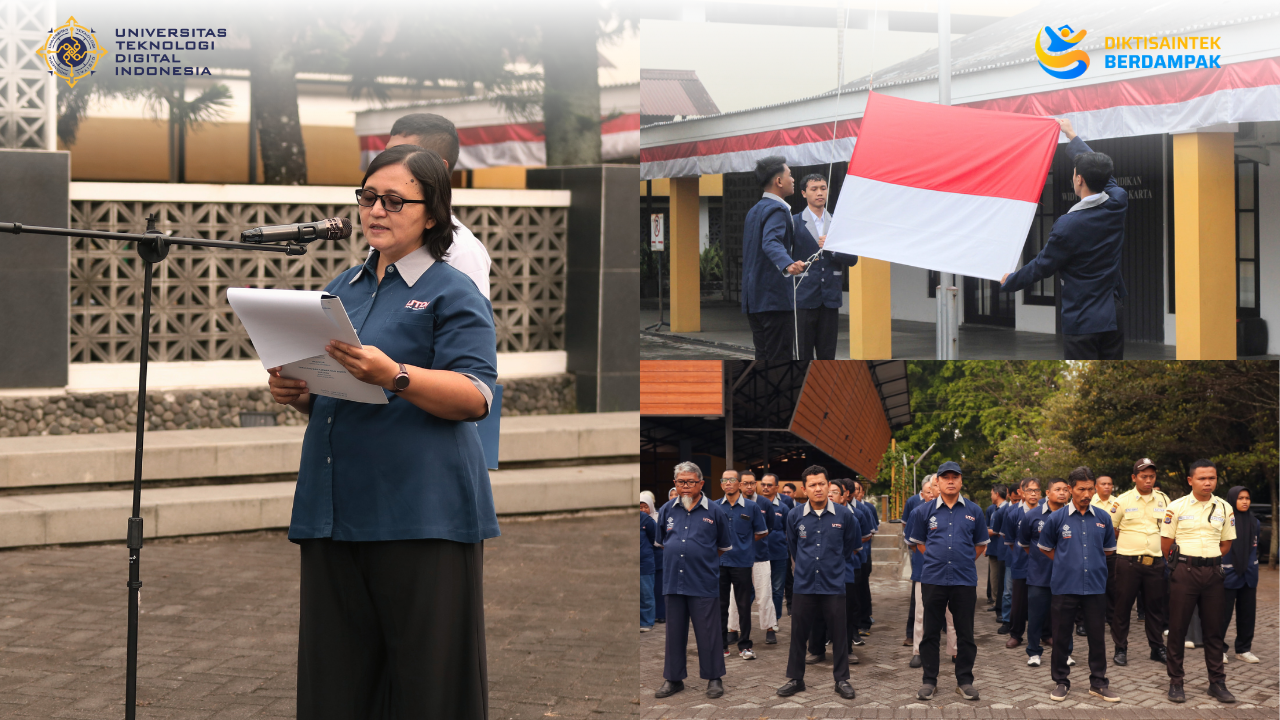 UTDI Gelar Upacara Peringatan HUT ke-81 Kemerdekaan Republik Indonesia
