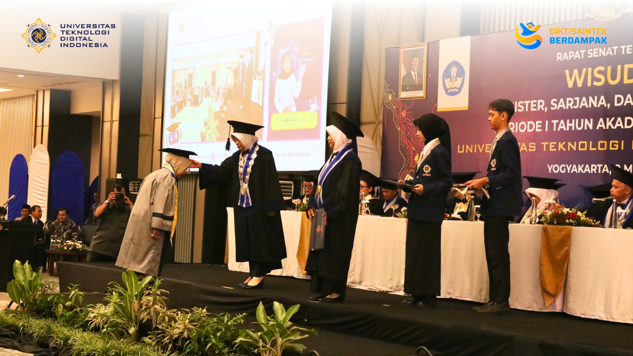 UTDI Wisuda 199 Lulusan, Siapkan Generasi Digital Unggul untuk Kemajuan Bangsa