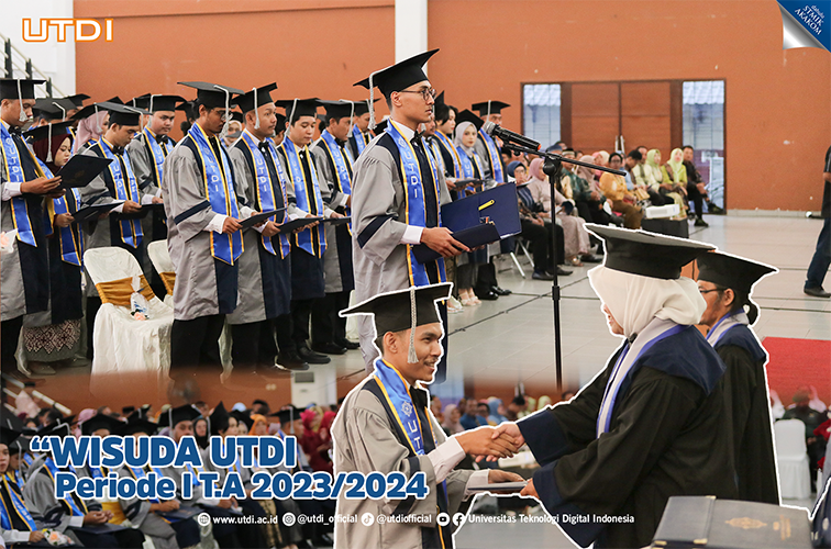 UTDI Sukses Menyelenggarakan Wisuda Periode I Tahun Akademik 2023/2024: 130 Wisudawan dengan 53 Mahasiswa Meraih Penghargaan Cumlaude