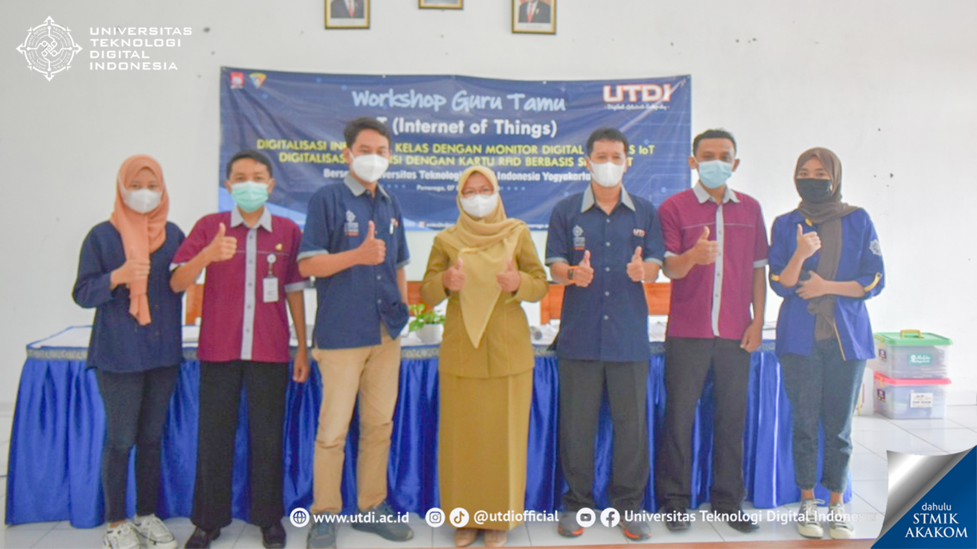 UTDI Laksanakan Pelatihan IoT di SMK N 2 Ponorogo 