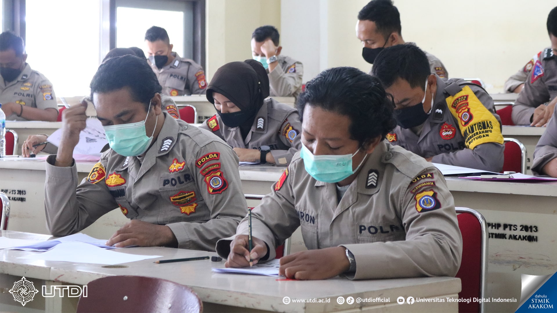 POLDA DIY Kembali Gandeng UTDI Gelar Test Psikotest Tertulis