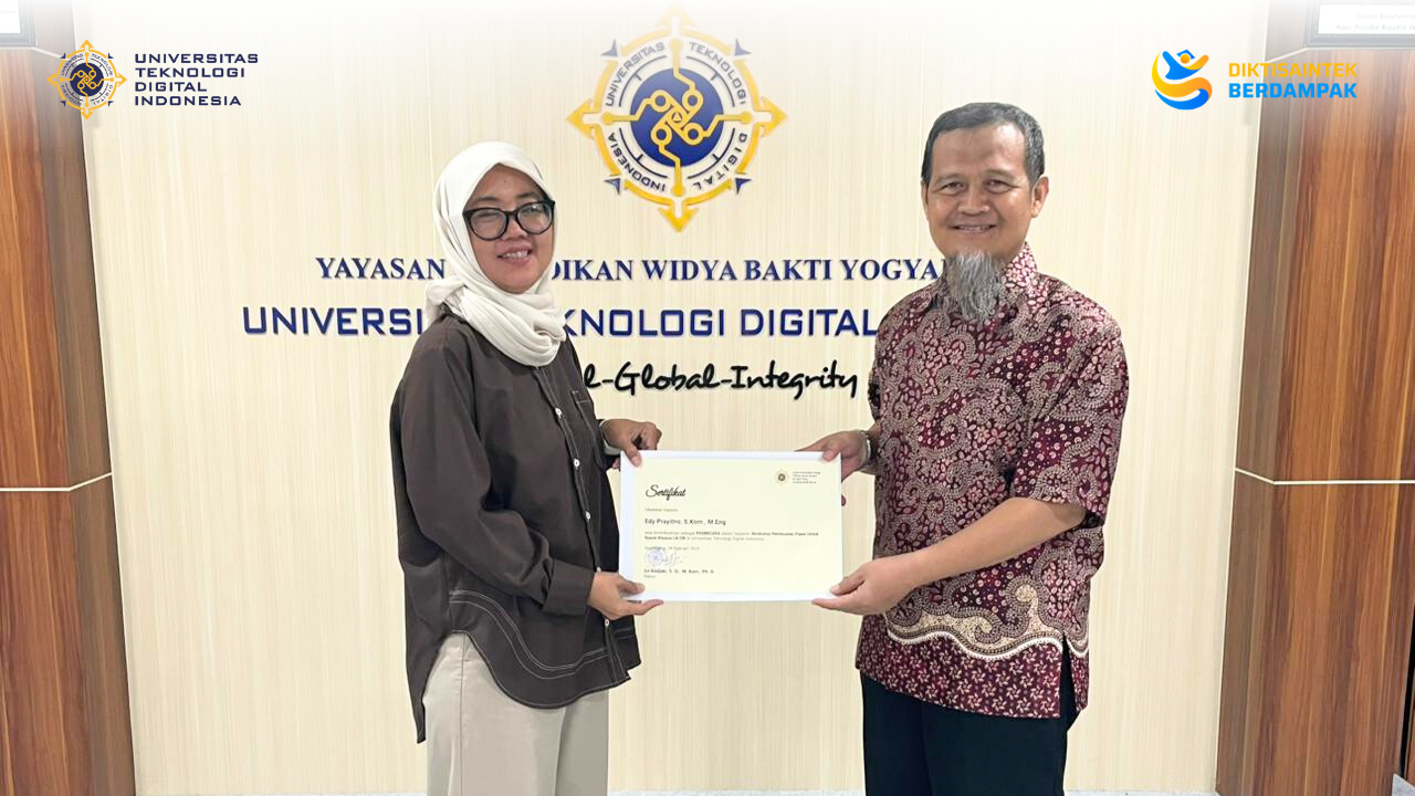 Tingkatkan Kualitas Publikasi Ilmiah Dosen, UTDI Gelar Workshop Paper Untuk Syarat Khusus Lektor Kepala Dan Guru Besar