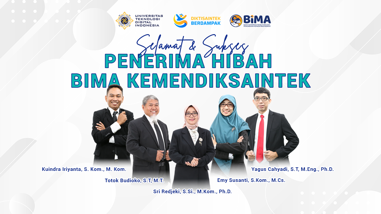 Akselerasi Inovasi: Sederet Dosen UTDI Berhasil Lolos Pendanaan Hibah BIMA Kemendikbudristek