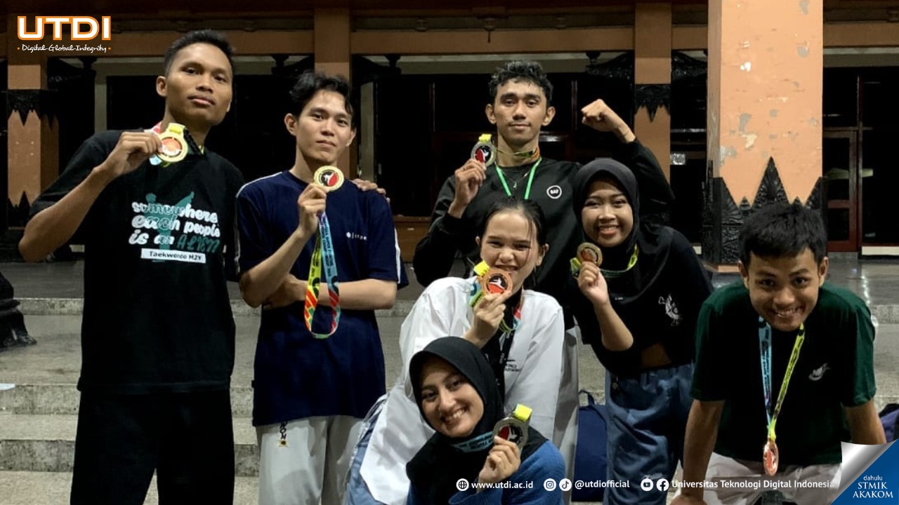 6 Mahasiswa UTDI  Berhasil Raih Medali Emas, Perak, dan Perunggu  di Ajang Indonesia Super Fighting Taekwondo Championship 2023