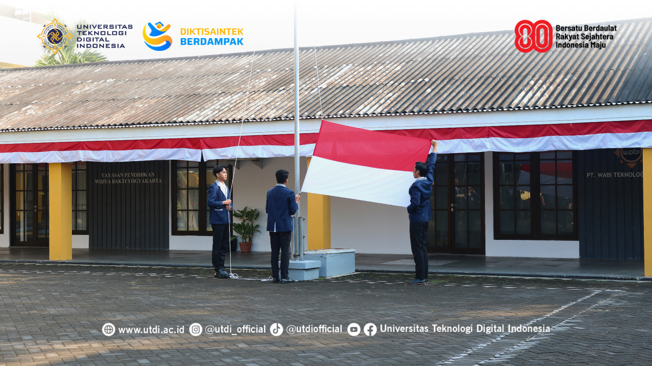 UTDI Gelar Upacara Peringatan HUT RI ke-80 dengan Khidmat