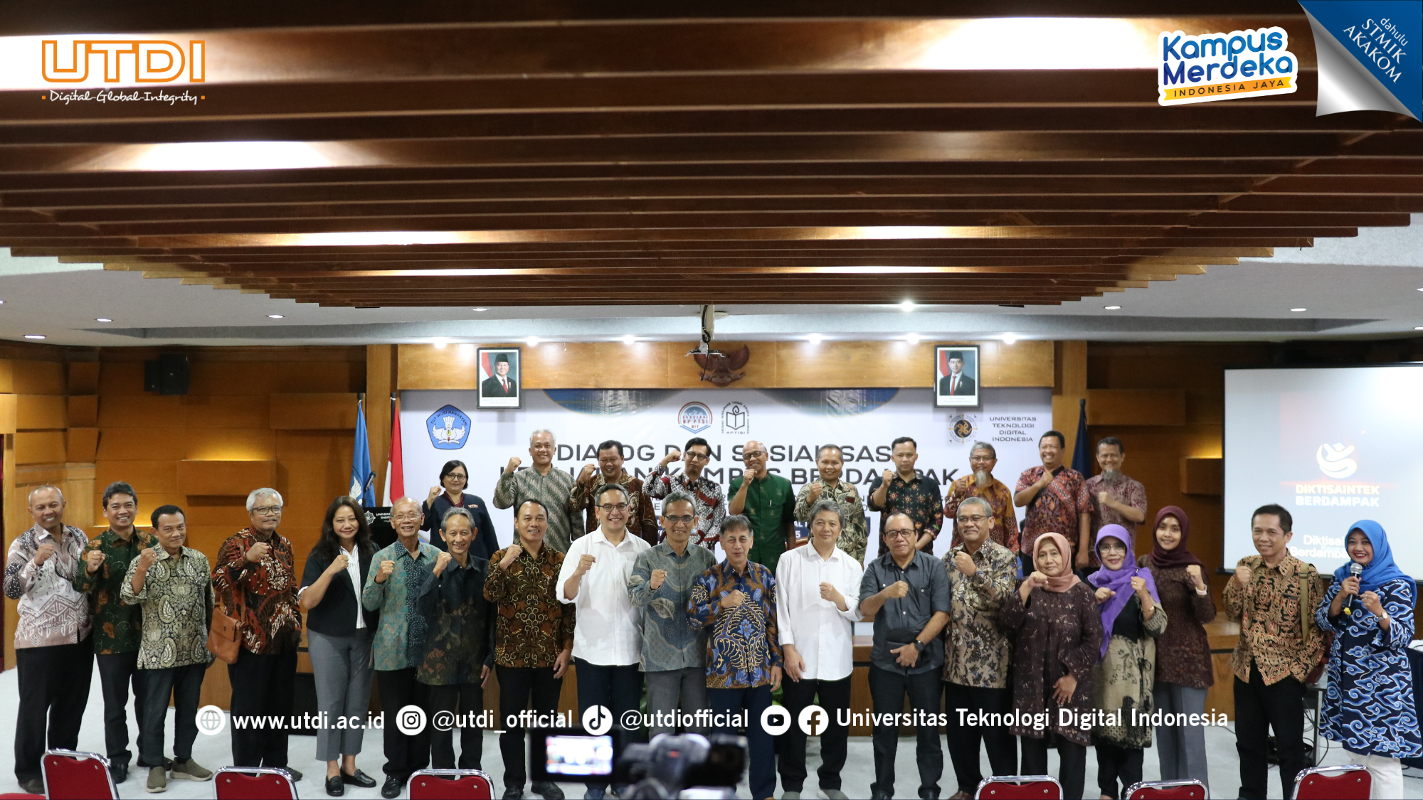 UTDI MENJADI HOST DIALOG DAN SOSIALISASI PROGRAM KAMPUS BERDAMPAK