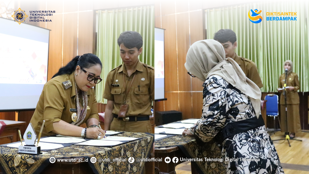 Kerjasama UTDI dengan Pemerintah Kabupaten Gunungkidul Untuk Penguatan SDM dan Transformasi Digital