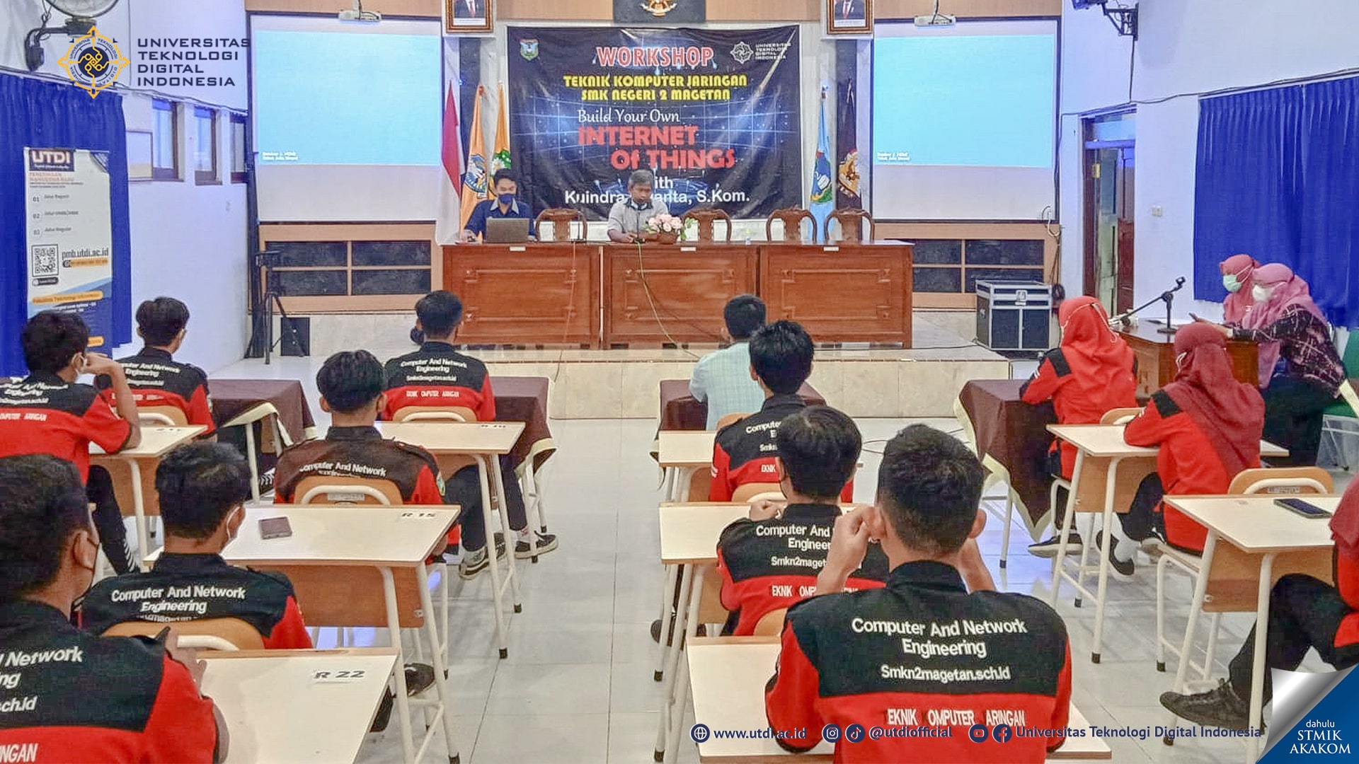 UTDI Laksanakan Pelatihan IoT di SMK N 2 Magetan