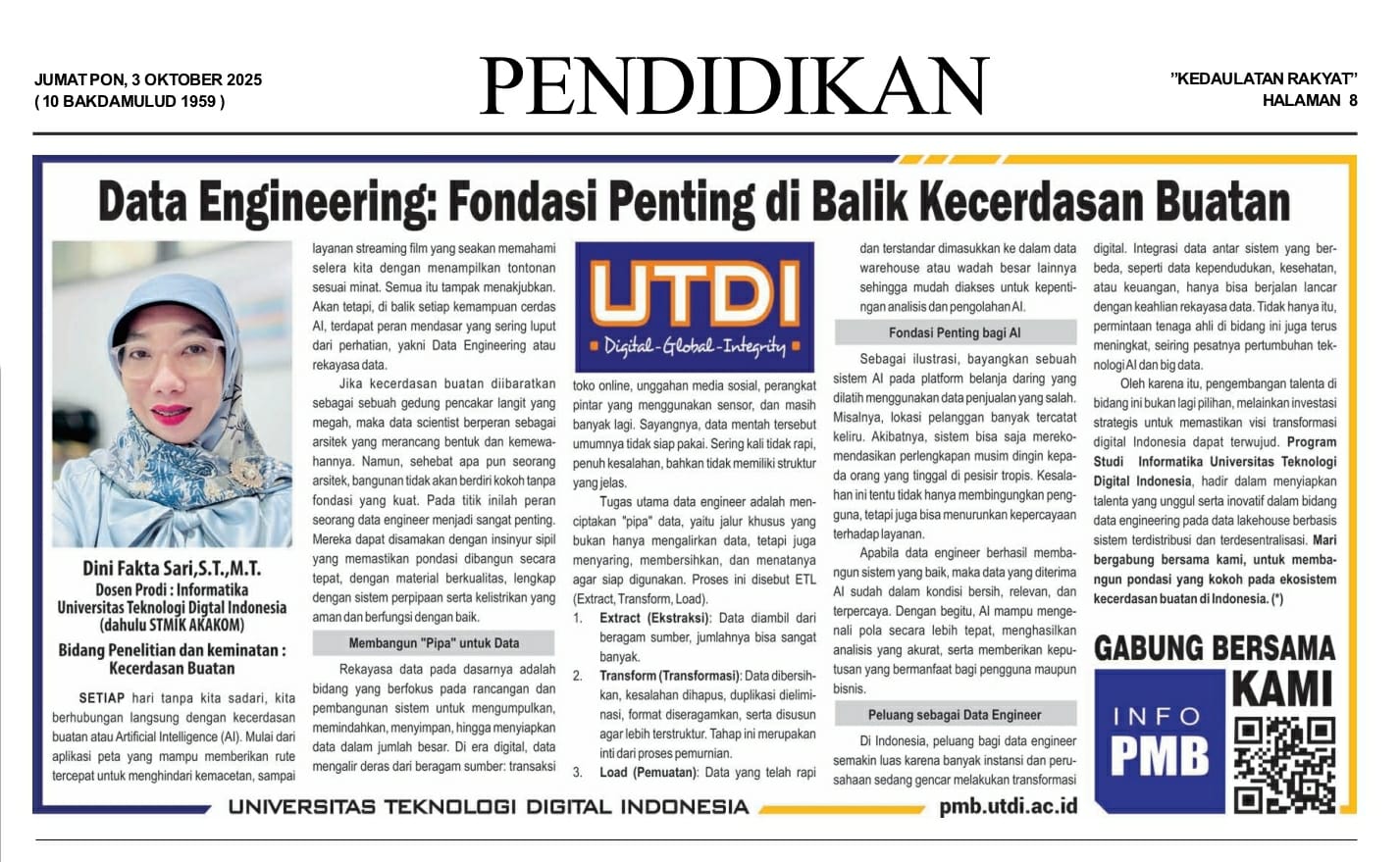 Data Engineering: Fondasi Penting di Balik Kecerdasan Buatan