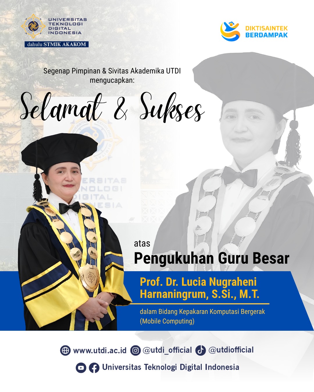 Prof. Dr. L.N. Harnaningrum, S.Si., M.T.