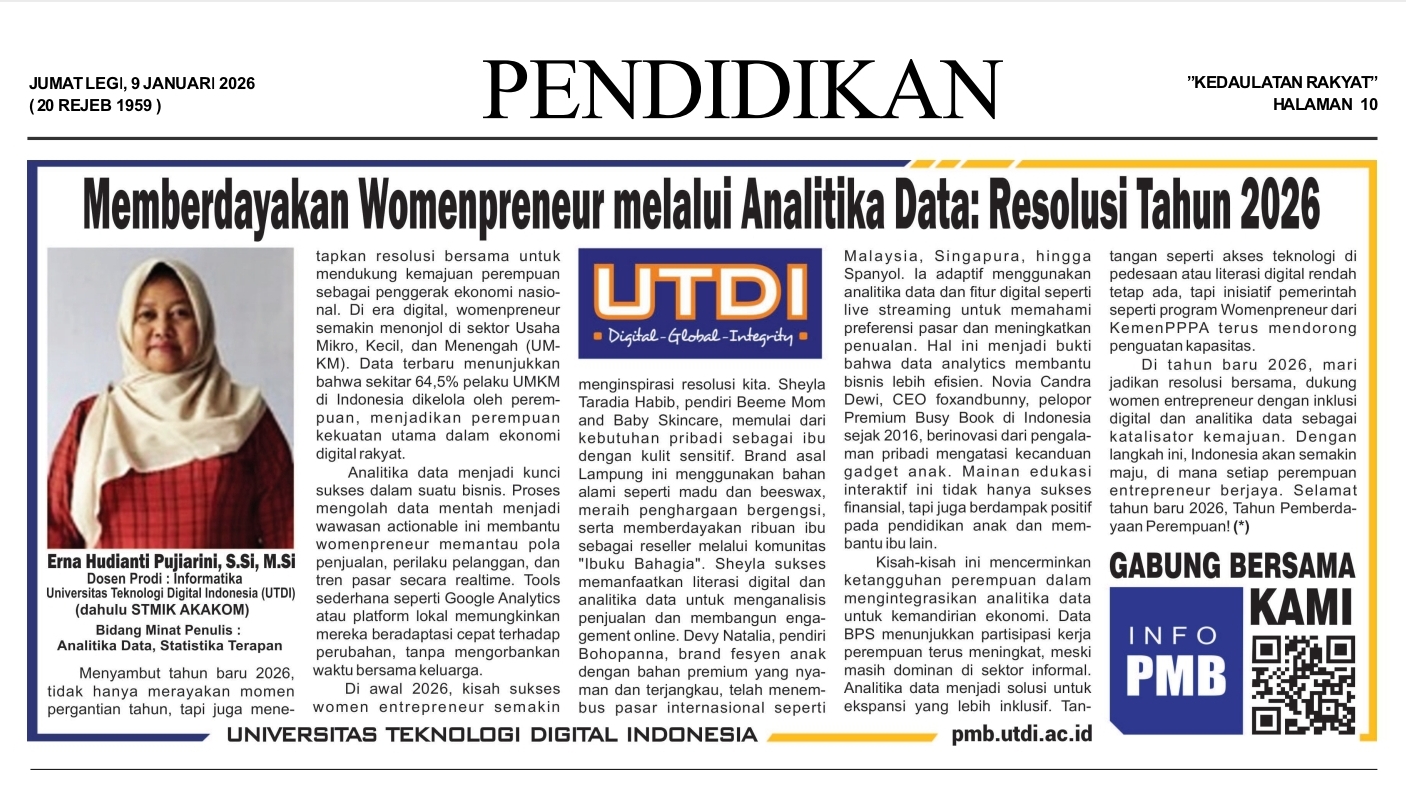 Memberdayakan Mompreneur melalui Analitika Data: Inspirasi Hari Ibu 2025