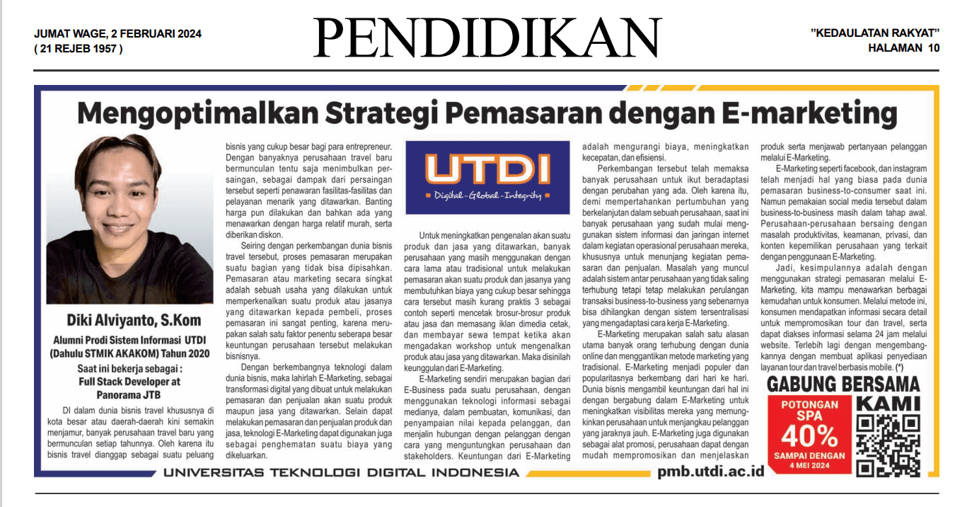 Mengoptimalkan Strategi Pemasaran dengan E-marketing